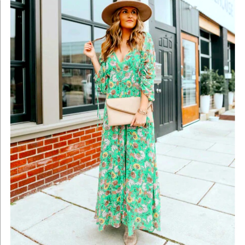 NWT Free People Earthfolk Maxi Dress